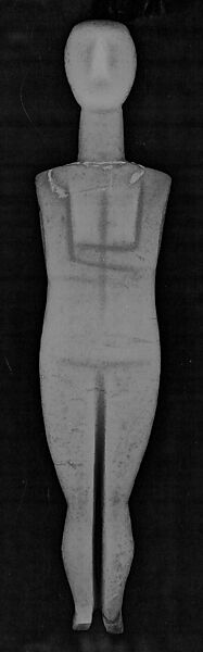 Marble female figure, Marble, Cycladic