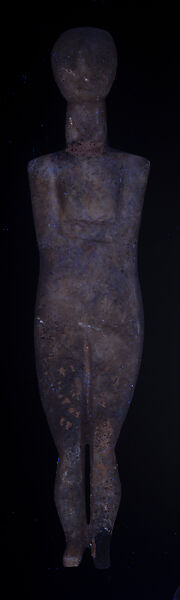 Marble female figure, Marble, Cycladic