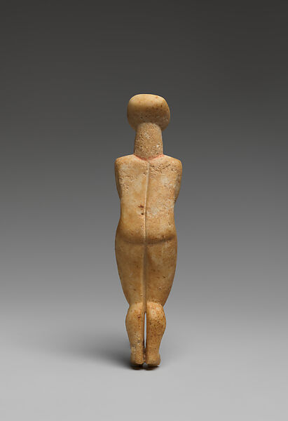 Marble female figure, Marble, Cycladic