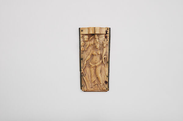 Box with Isis-Tyche-Aphrodite and Dionysus-Serapis, Ivory, Early Byzantine (Egypt) 