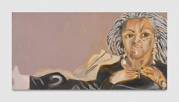 Toni Morrison, Francesco Clemente (Italian, born Naples, 1952), Oil on canvas 