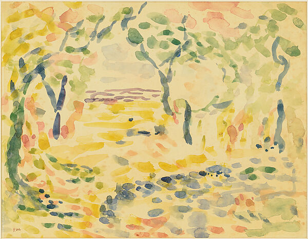 Study for “The Joy of Life" (Etude pour "Le bonheur de vivre"), Henri Matisse  French, Watercolor on paper