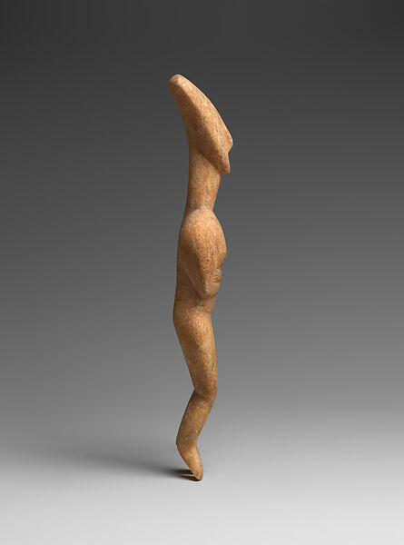 Marble female figure, Marble, Cycladic