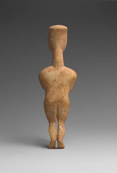 Marble female figure, Marble, Cycladic