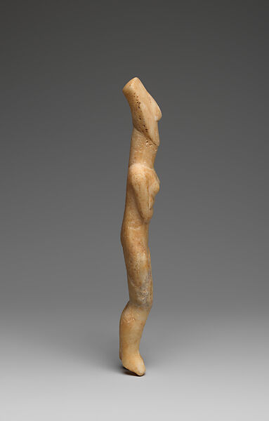 Marble female figure, Marble, Cycladic