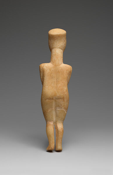 Marble female figure, Marble, Cycladic