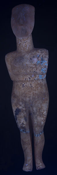 Marble female figure, Marble, Cycladic