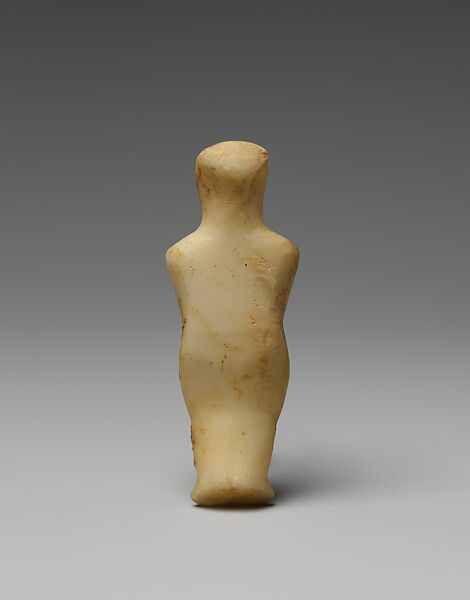 Marble female figure, Marble, Cycladic