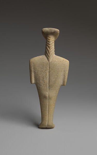 Marble female figure, Marble, Cycladic
