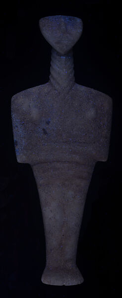 Marble female figure, Marble, Cycladic