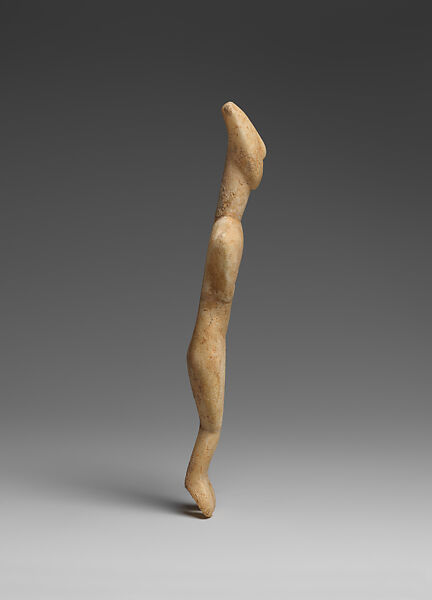 Marble female figure, Marble, Cycladic