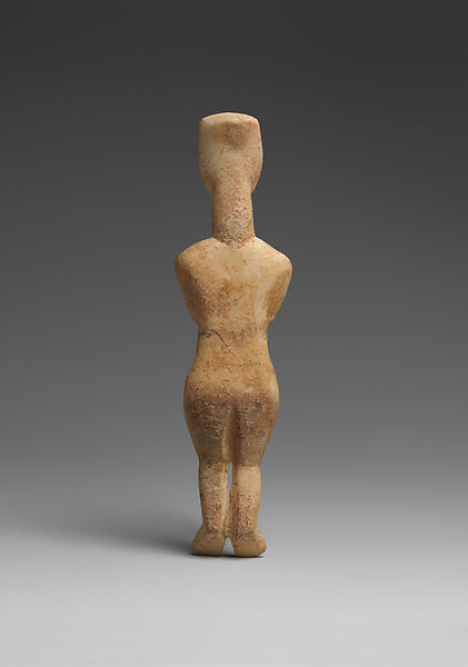Marble female figure, Marble, Cycladic
