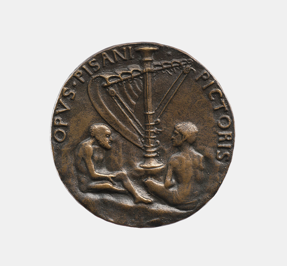 Leonello d'Este 1407-50, Marquis of Ferrara 1441-50, Pisanello (Antonio Pisano) (Italian, Pisa or Verona by 1395–1455), Bronze, Italian