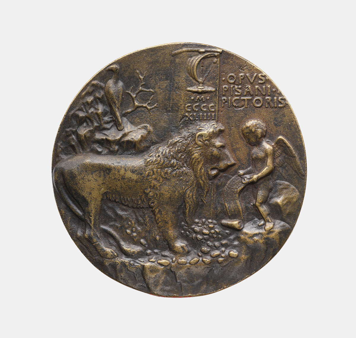 Leonello d'Este, Marquis of Ferrara (1441–50), Pisanello (Antonio Pisano) (Italian, Pisa or Verona by 1395–1455), Bronze, Italian