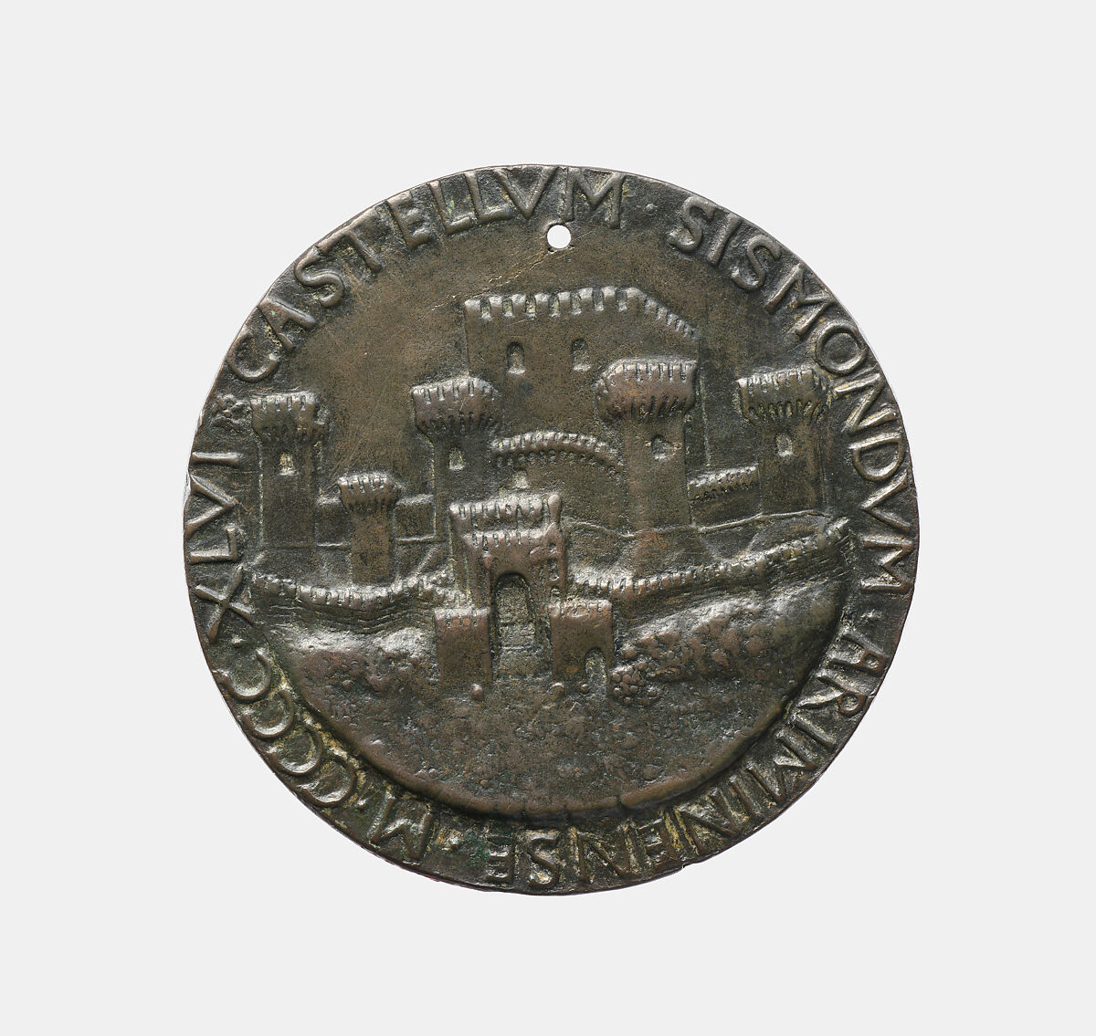 Sigismondo Pandolfo Malatesta 1417-68, Lord of Rimini 1432-68, Matteo de' Pasti (Italian, Verona ca. 1420–after 1467 Rimini), Bronze, Italian