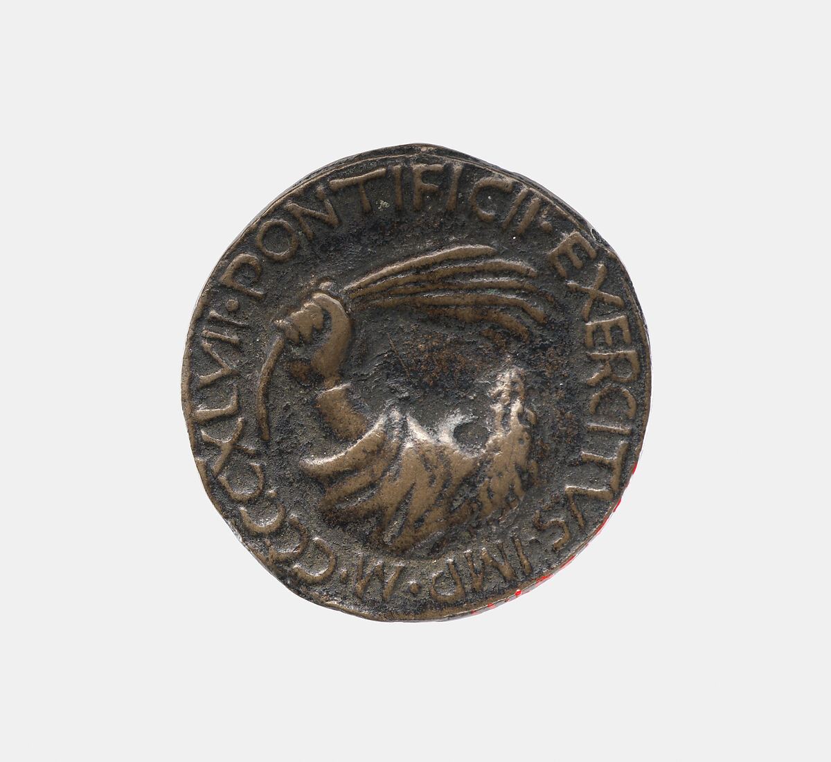 Sigismondo Pandolfo Malatesta, Lord of Rimini 1417–1468, Matteo de' Pasti (Italian, Verona ca. 1420–after 1467 Rimini), Bronze, Italian