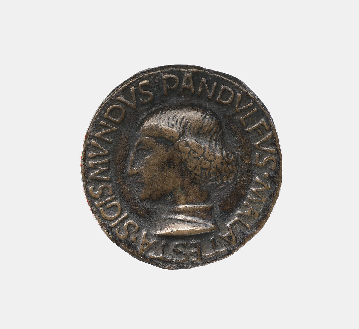 Sigismondo Pandolfo Malatesta, Lord of Rimini 1417–1468, Matteo de&#39; Pasti (Italian, Verona ca. 1420–after 1467 Rimini), Bronze, Italian 