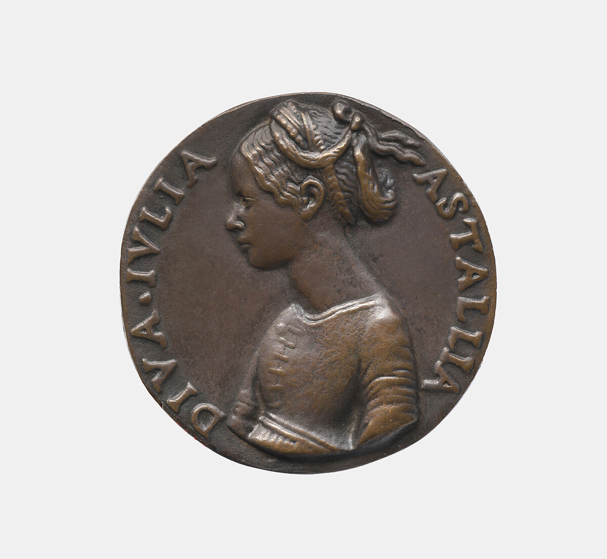 Giulia Astallia, Unknown Mantuan artist in the manner of l'Antico, Bronze, Italian 