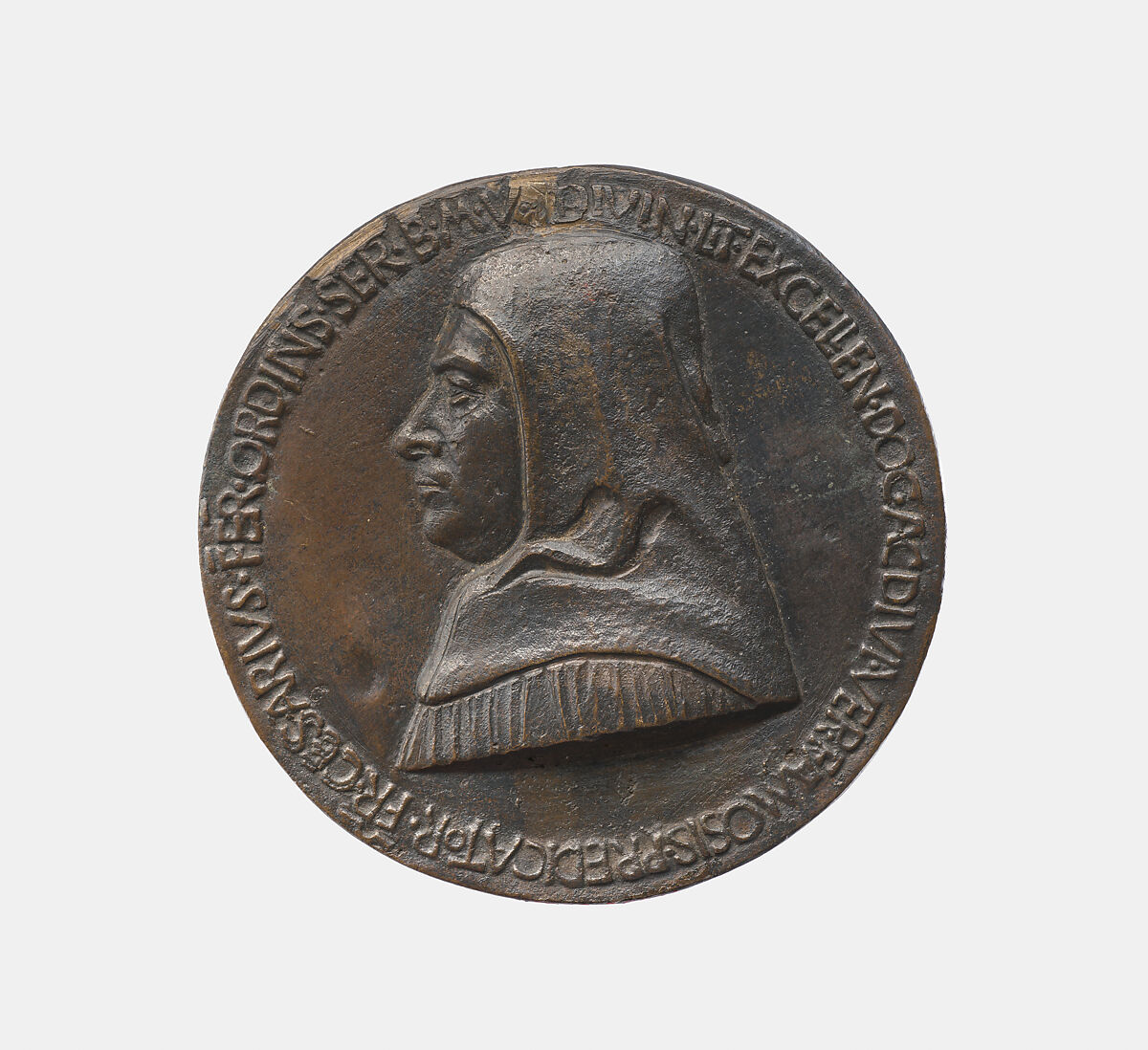 Fra Cesario Contughi, of Ferrara, Savelli Sperandio (Italian, Mantua 1425?–?1504 Venice), Bronze, Italian 