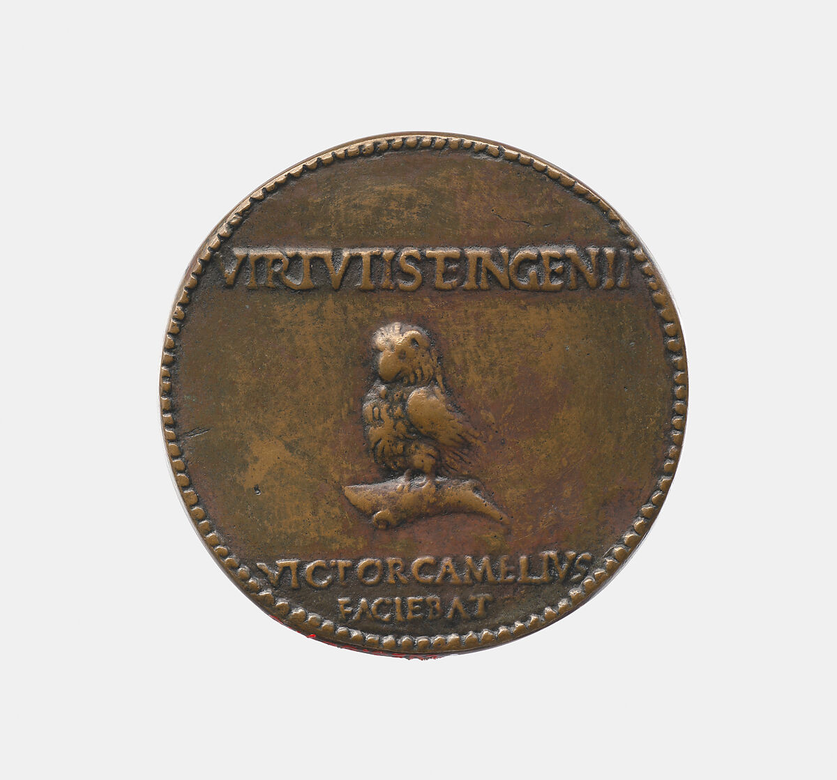 Giovanni Bellini, Venetian painter, ca. 1430-1516, Vittore Gambello (Italian, Venice 1455/60–1537), Bronze, Italian, Venice