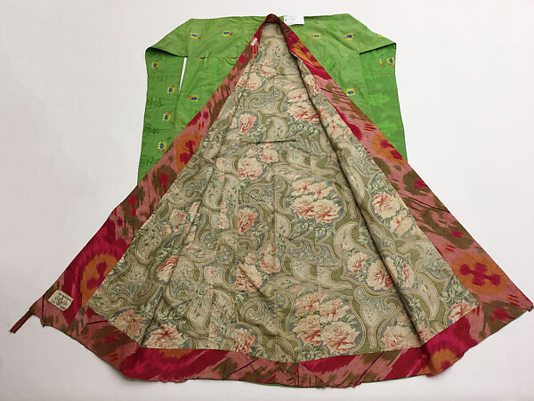 Robe, Silk; brocaded
