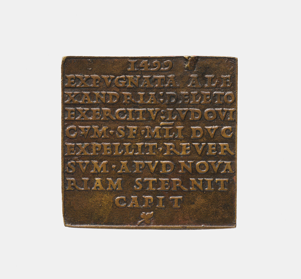 Giangiacomo Trivulzio 1441–1518, Marshal of France 1499, Marquis of Vigevano, Caradosso (Cristoforo Caradosso Foppa) (before 1475–1526/7), Bronze, Italian