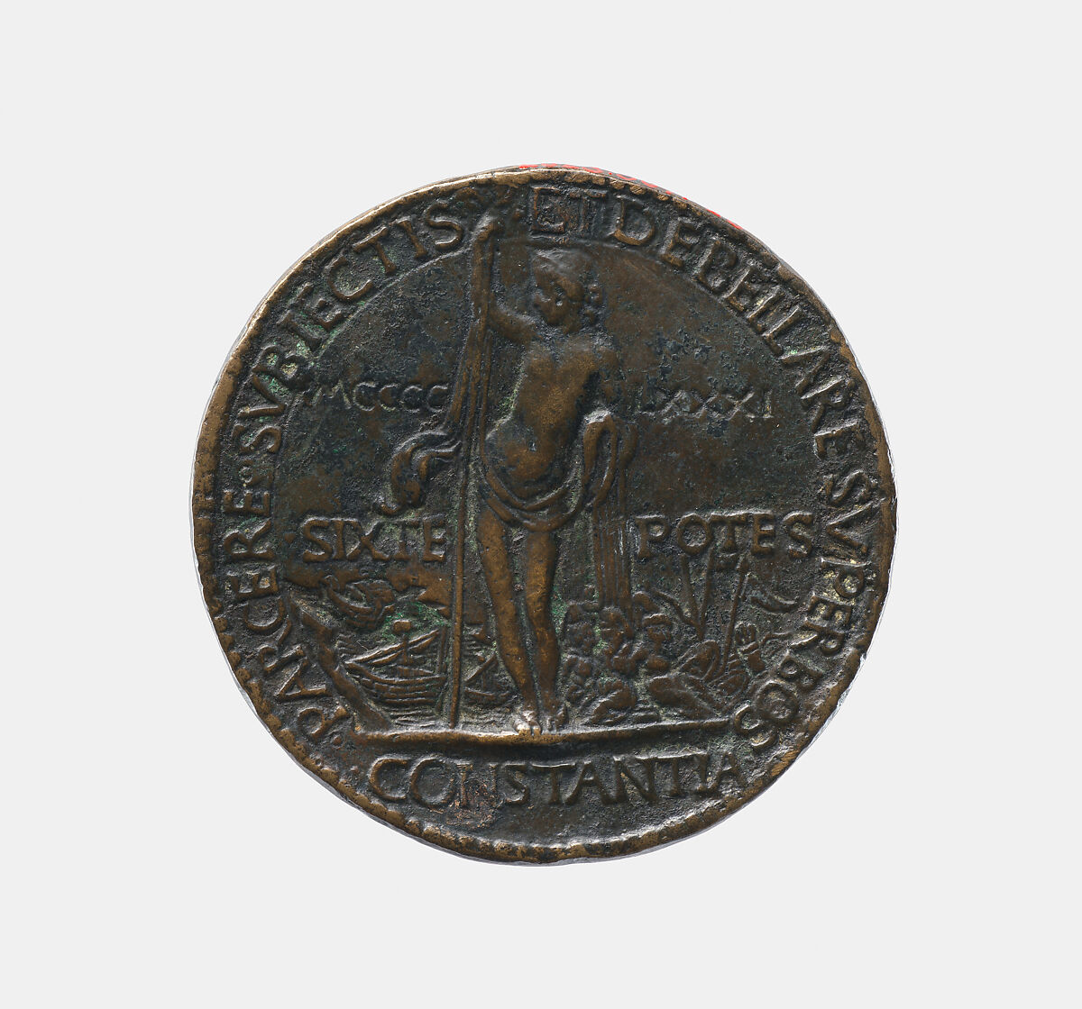 Pope Sixtus IV (Francesco della Rovere, 1414–84, r. 1471–84), Andrea Guazzalotti (Italian, 1435–1495), Bronze, Italian