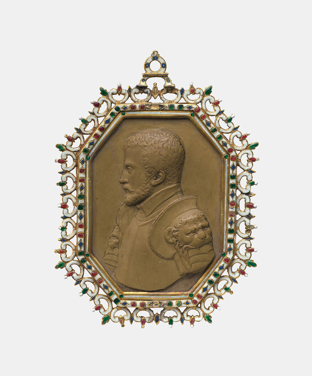 Unknown Nobleman, possibly Cosimo I de' Medici, 1519-74; married 1539 to Eleonora de Toledo; Duke of Florence 1537-69, Grand Duke of Tuscany 1569-74, Unknown European artist, Honestone, gold, enamel, European 