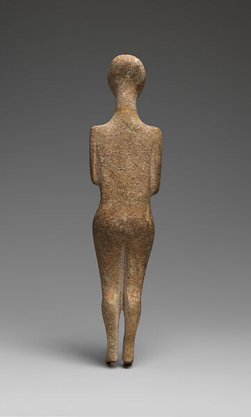 Marble female figure, Marble, Cycladic