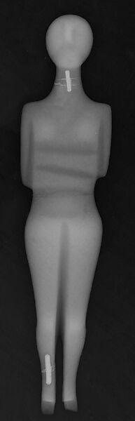 Marble female figure, Marble, Cycladic