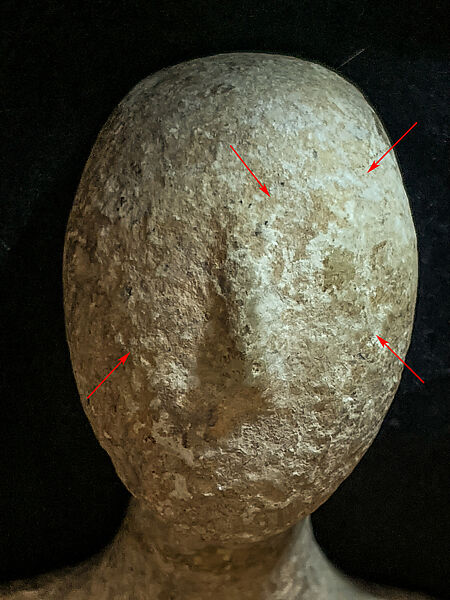 Marble female figure, Marble, Cycladic