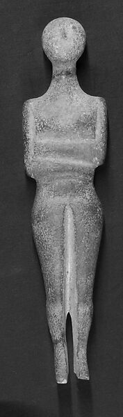 Marble female figure, Marble, Cycladic