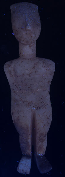 Marble female figure, Marble, Cycladic Islands, Keros-Syros