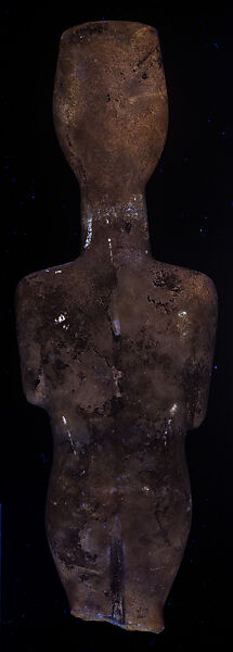 Marble female figure, Marble, Cycladic, Keros-Syros