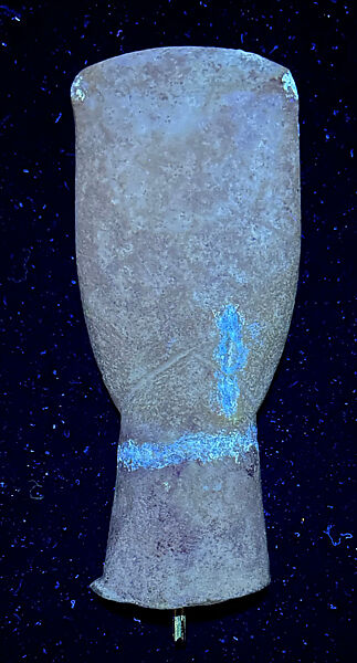 Marble head of a figure, Marble, Cycladic