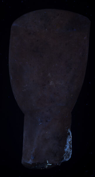 Marble head of a figure, Marble, Cycladic