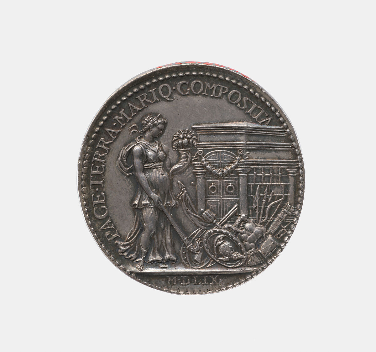 Philip II 1527-98, King of Spain 1556-98, Gianpaolo Poggini (Italian, Florence 1518–ca. 1582 Madrid), Silver, Italian, Florence