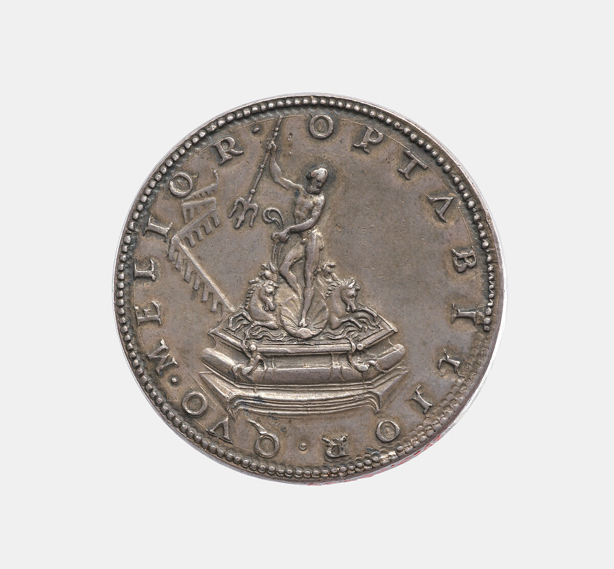 Cosimo I de' Medici 1519-74, Duke of Florence 1537-69, Grand Duke of Tuscany 1569-74, Domenico Poggini (Italian, Florence 1520–1590 Rome), Silver, Italian, Florence