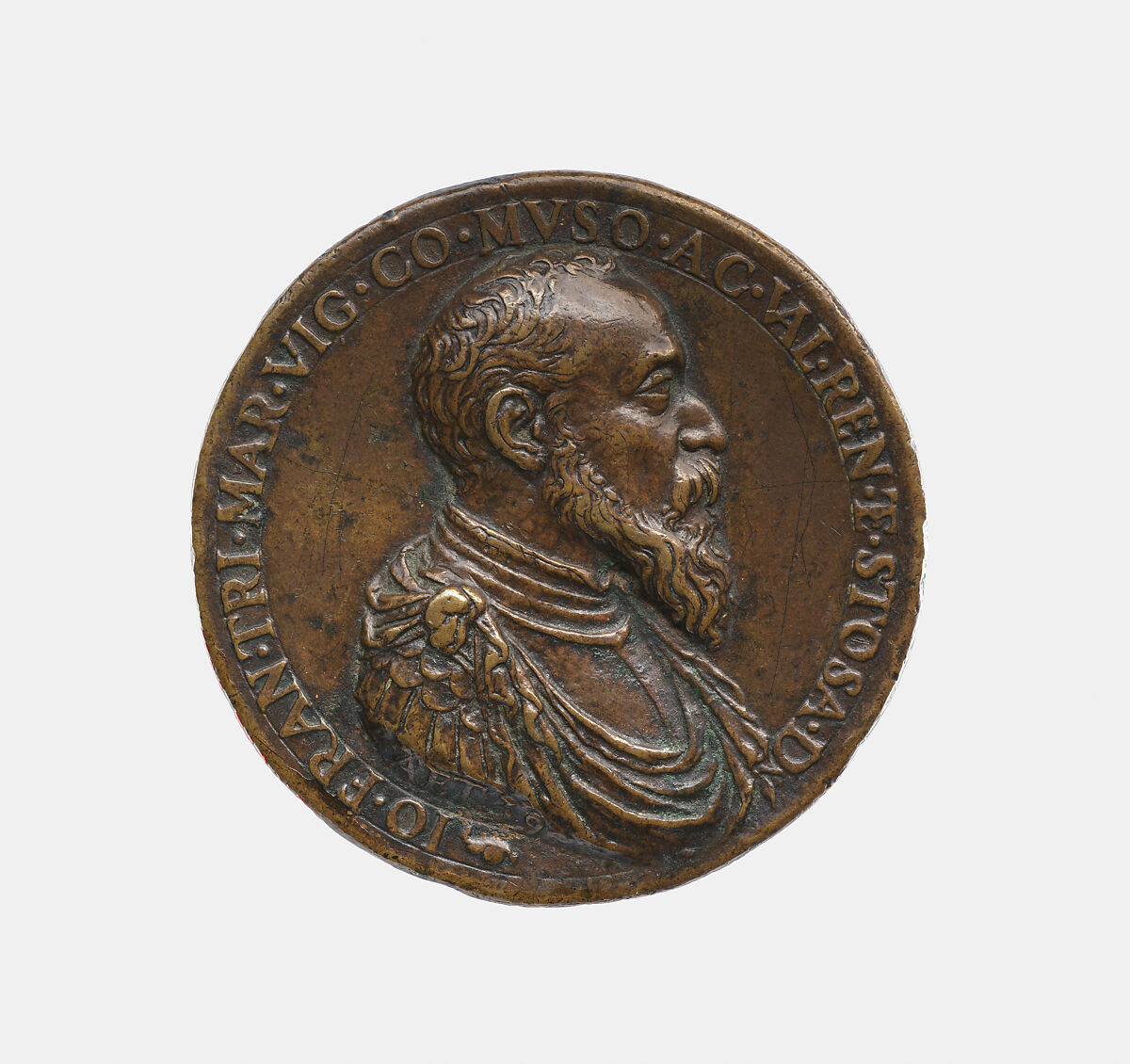 Gianfrancesco Trivulzio 1504-73, Marchese of Vigevano, Count of Mesocco 1518-49, Rheinwald and Stoss, Pietro Paolo Galeotti called Il Romano, Italian, Rome 1540-1584 Florence, Bronze, Italian, Florence 