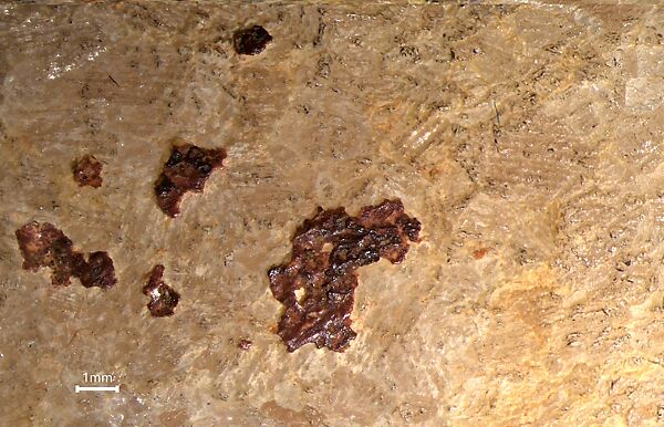 Marble head of a figure, Marble, Cycladic