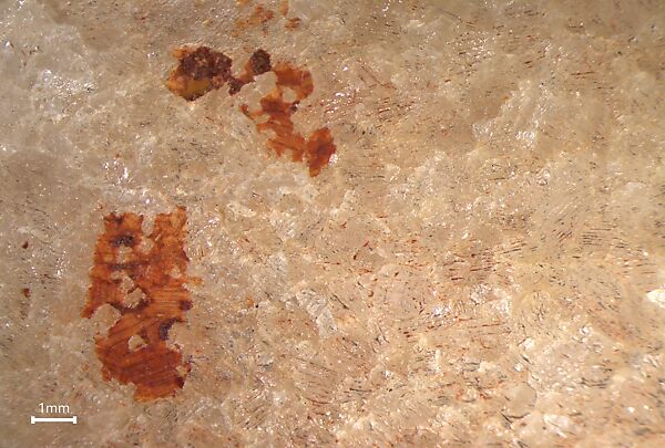 Marble head of a figure, Marble, Cycladic