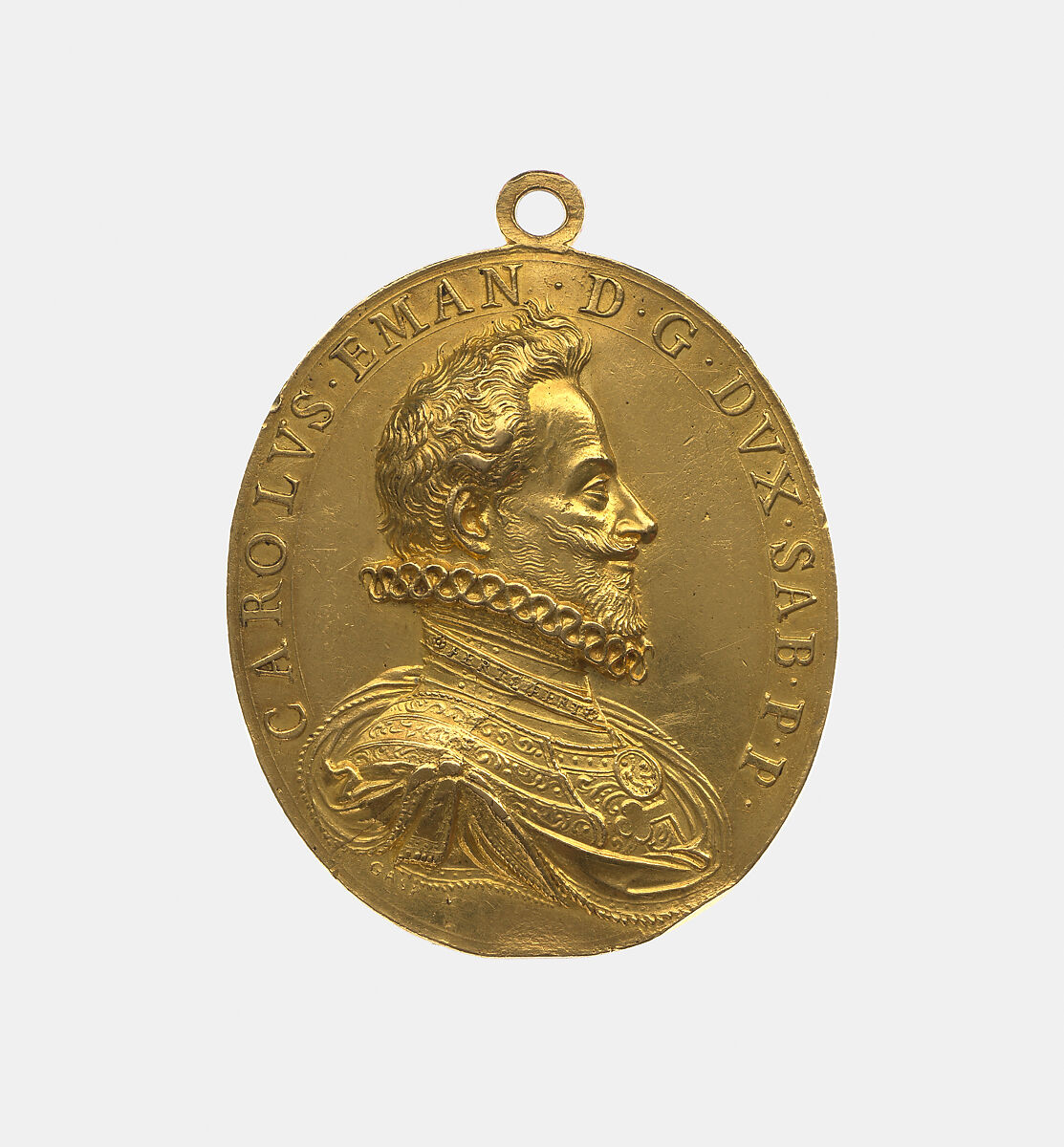Charles Emanuel I 1562-1630, Duke of Savoy 1580-1630, Gasparo Mola (Italian, Coldre ca. 1580–1640 Rome), Gold, Italian, Florence 