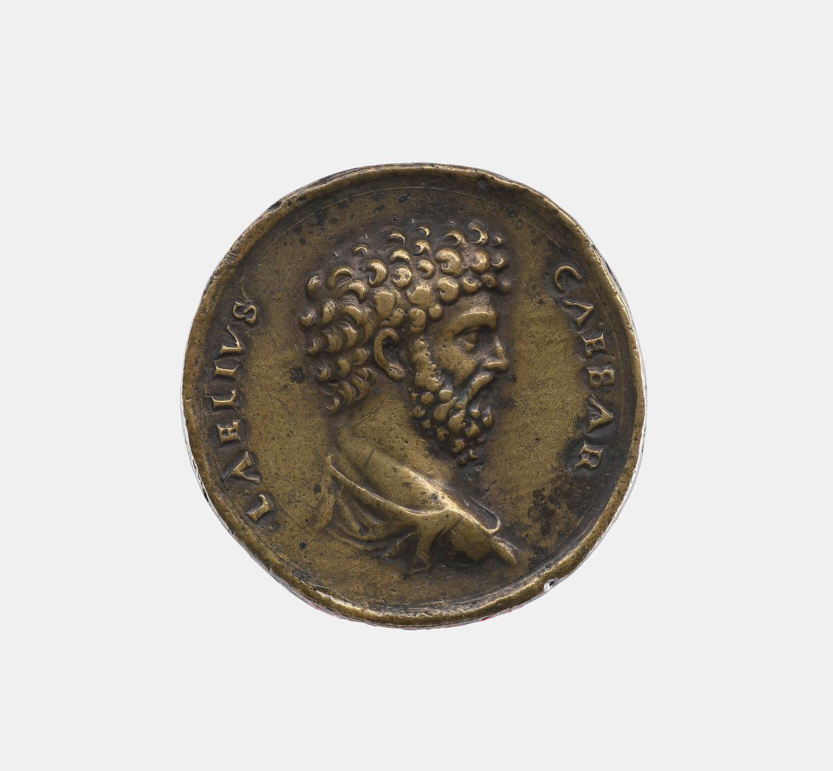 Emperor Aelius A.D. 138, adopted son of Emperor Hadrian, Valerio Belli (Il Vicentino) (1468–1546), Bronze, Italian, Padua 