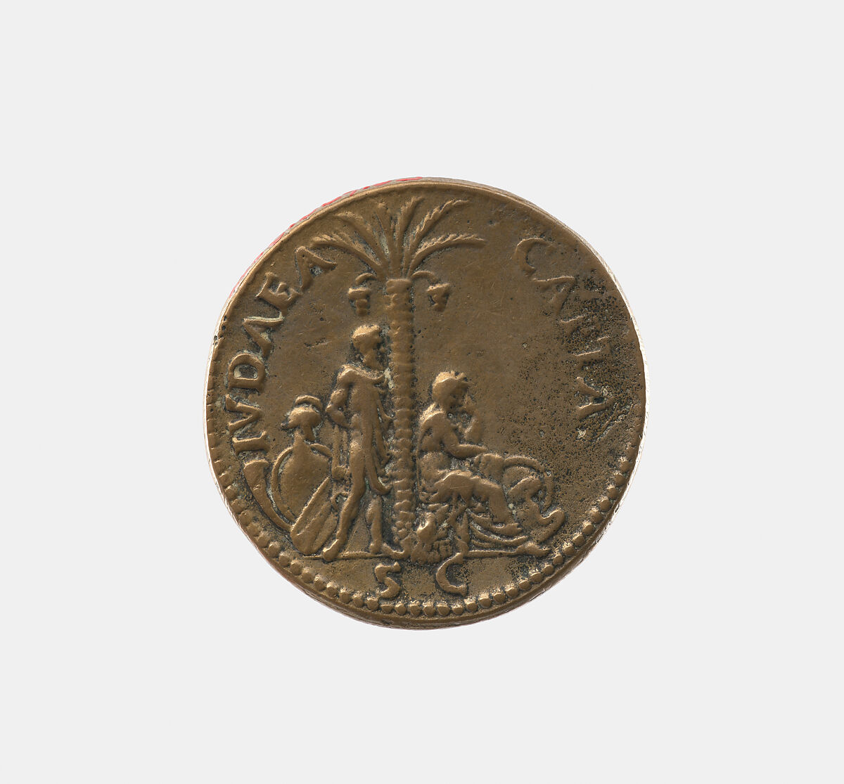 Emperor Titus A.D. 79-81, Giovanni del Cavino (Italian, Padua 1500–1570 Padua)  , called Il Padovano, Bronze, Italian, Padua