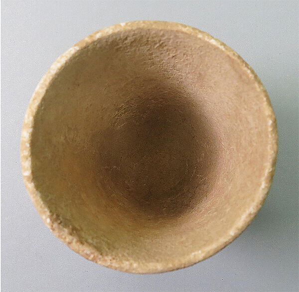 Marble vase with lug handles, Marble, Cycladic