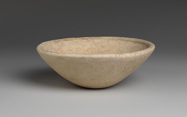 Marble bowl, Marble, Cycladic