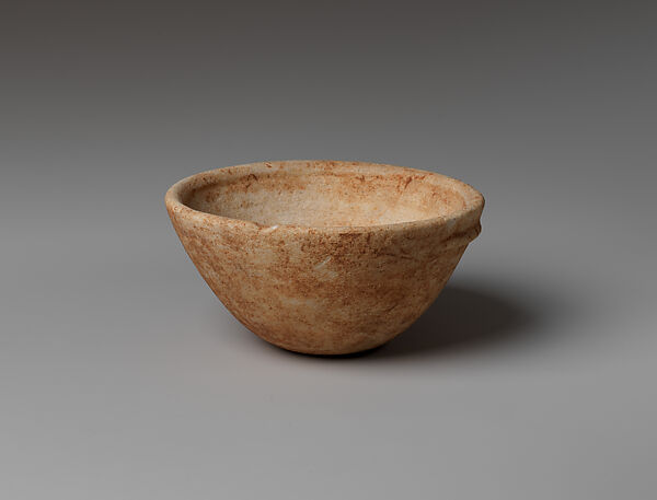 Marble spouted bowl, Marble, Cycladic