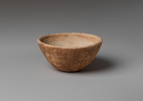 Marble spouted bowl, Marble, Cycladic