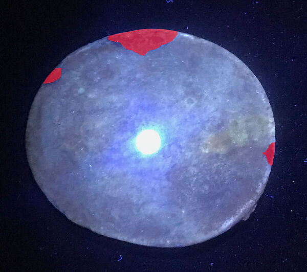 Marble bowl with pebble, Marble, Cycladic