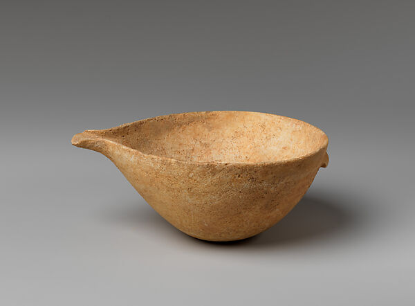 Marble spouted bowl, Marble, Cycladic